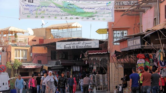 souk in Marrakesho