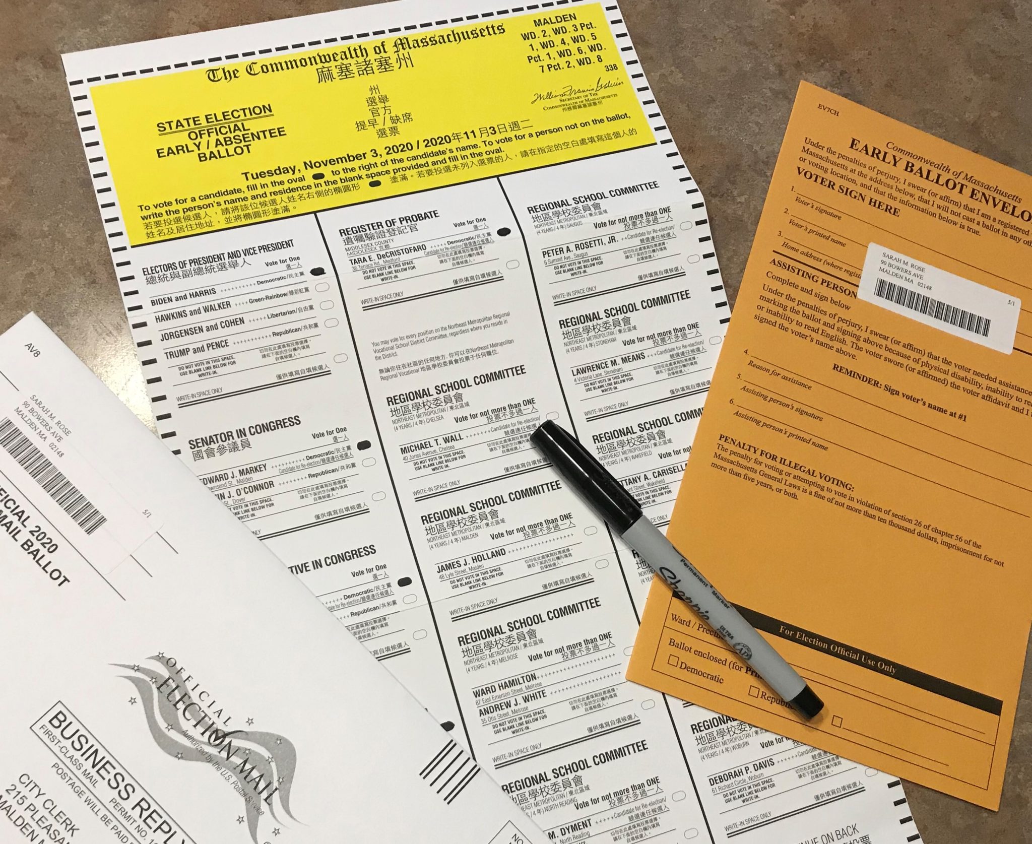 Get Ready to Mark Your Ballot Voting options for Election 2020 in